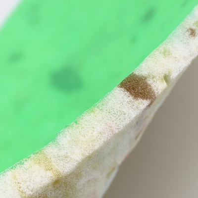 3-12mm Pu Foam Carpet Underlay Non Woven Green Spots For Apartment