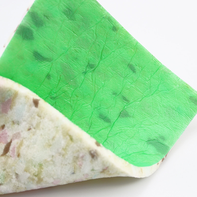 3-12mm Pu Foam Carpet Underlay Non Woven Green Spots For Apartment