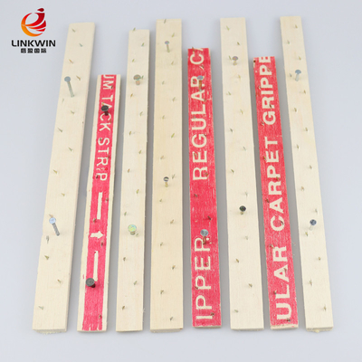 6.3mm 5.8mm Wooden Carpet Grippers Easily Assembled 7/8''