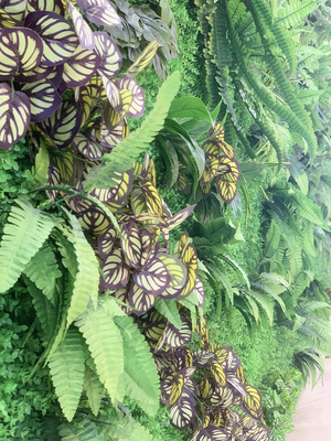 Airport Artificial Instant Green Wall Hedge Panel 42cm