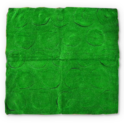 Simulation Artificial Moss Mat Turf Flocking Plant Wall 10mm Plastic Panels