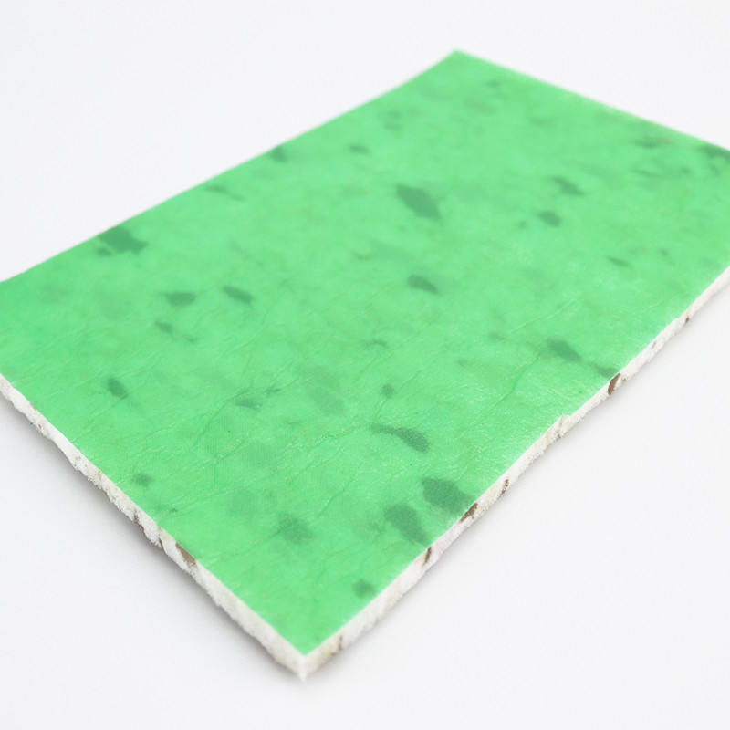 3-12mm Pu Foam Carpet Underlay Non Woven Green Spots For Apartment