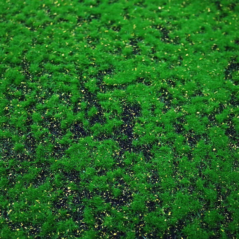 Indoor Cloth Artificial Moss Mat 100*100cm Landscape Fake Green Grass Wall
