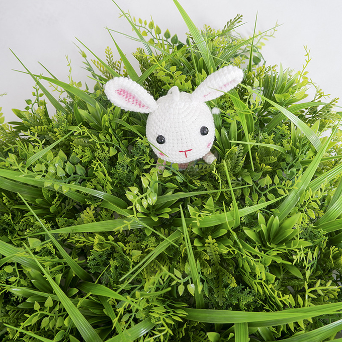 Planta artificial chinesa da instalação da reunião anual da parede da grama verde para a decoração do supermercado do casamento