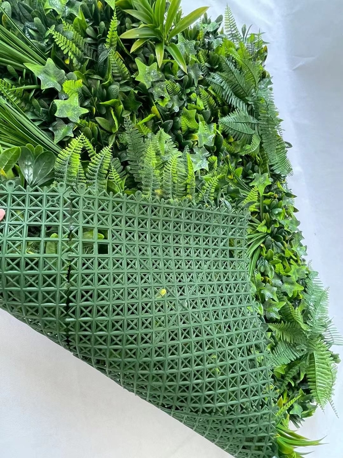  Cerca sintética Foliage Green Wall da grama DIY da casa de tapeçaria decorativa do jardim