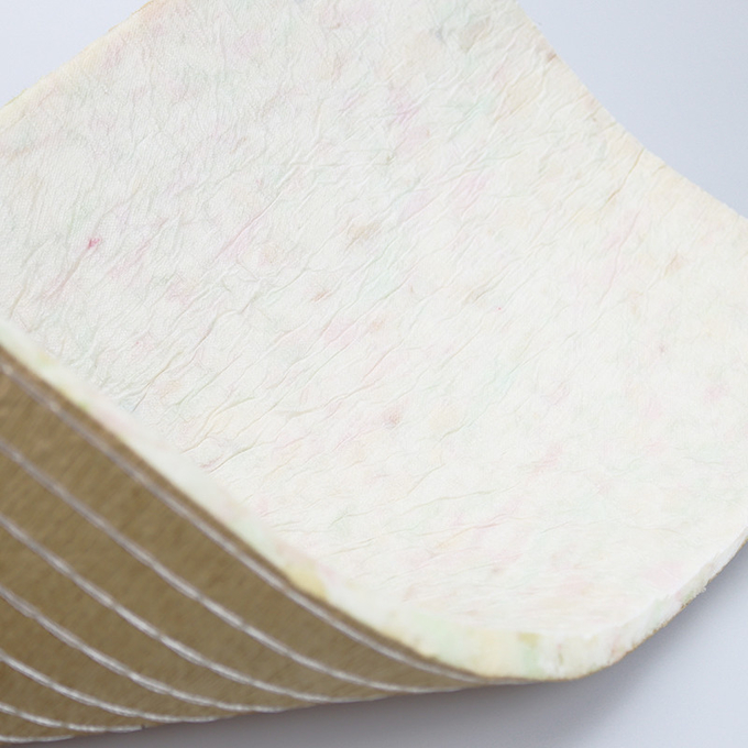 Papel crepom que costura o forro marrom do tapete da esponja da espuma do plutônio da fibra para a casa