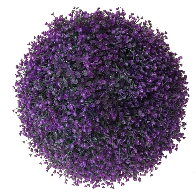 Bola artificial plástica de suspensão por atacado da grama da flor do Topiary do buxo das plantas do falso