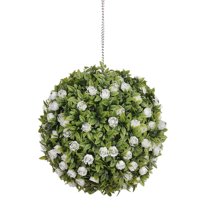 decoração ceilling que pendura a bola artificial da grama da planta falsificada
