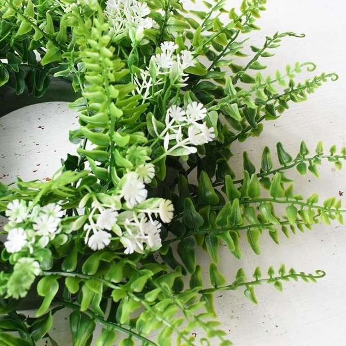Plástico artificial verde da planta de videira das folhas do falso quente da decoração do casamento da venda